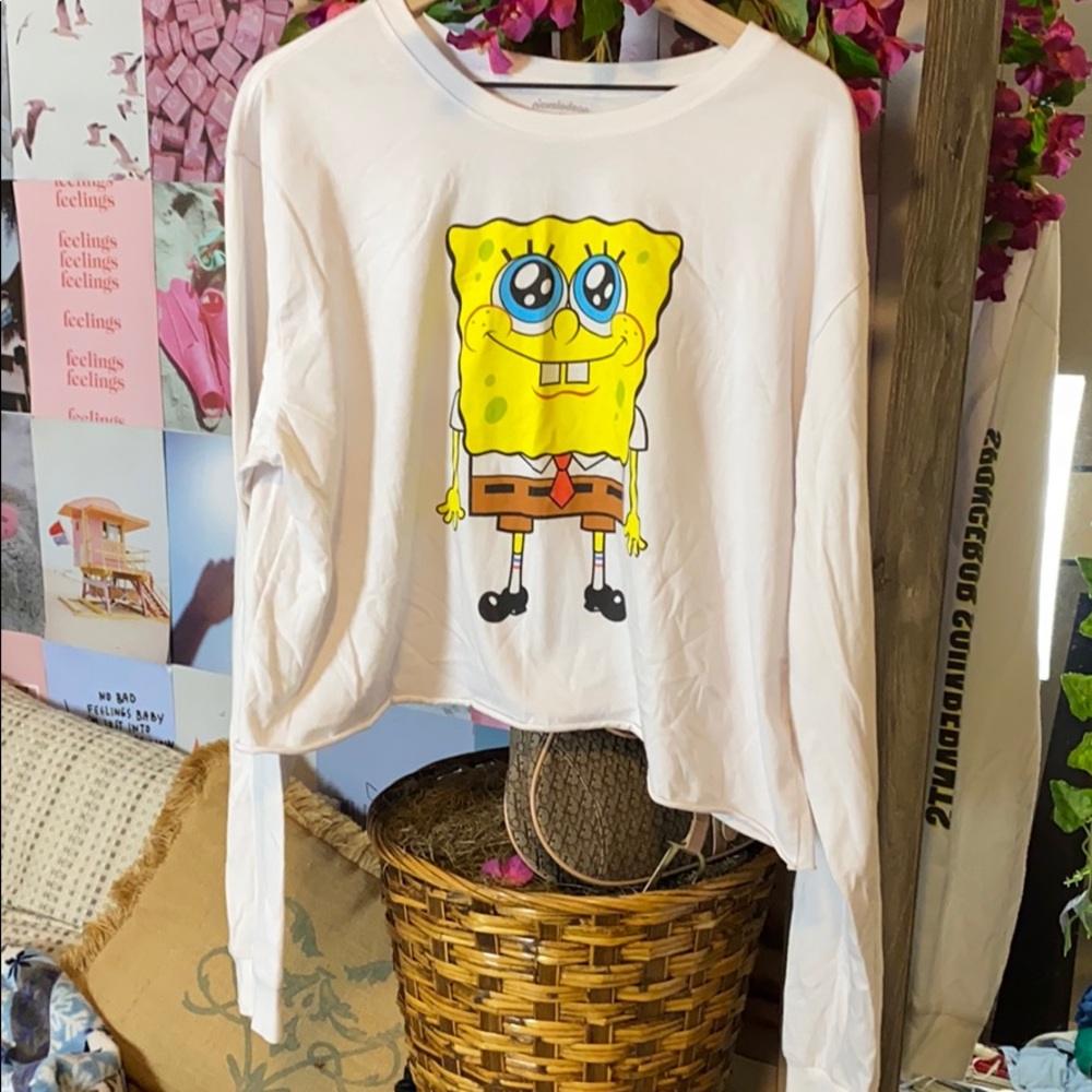 Spongebob long sleeve tee